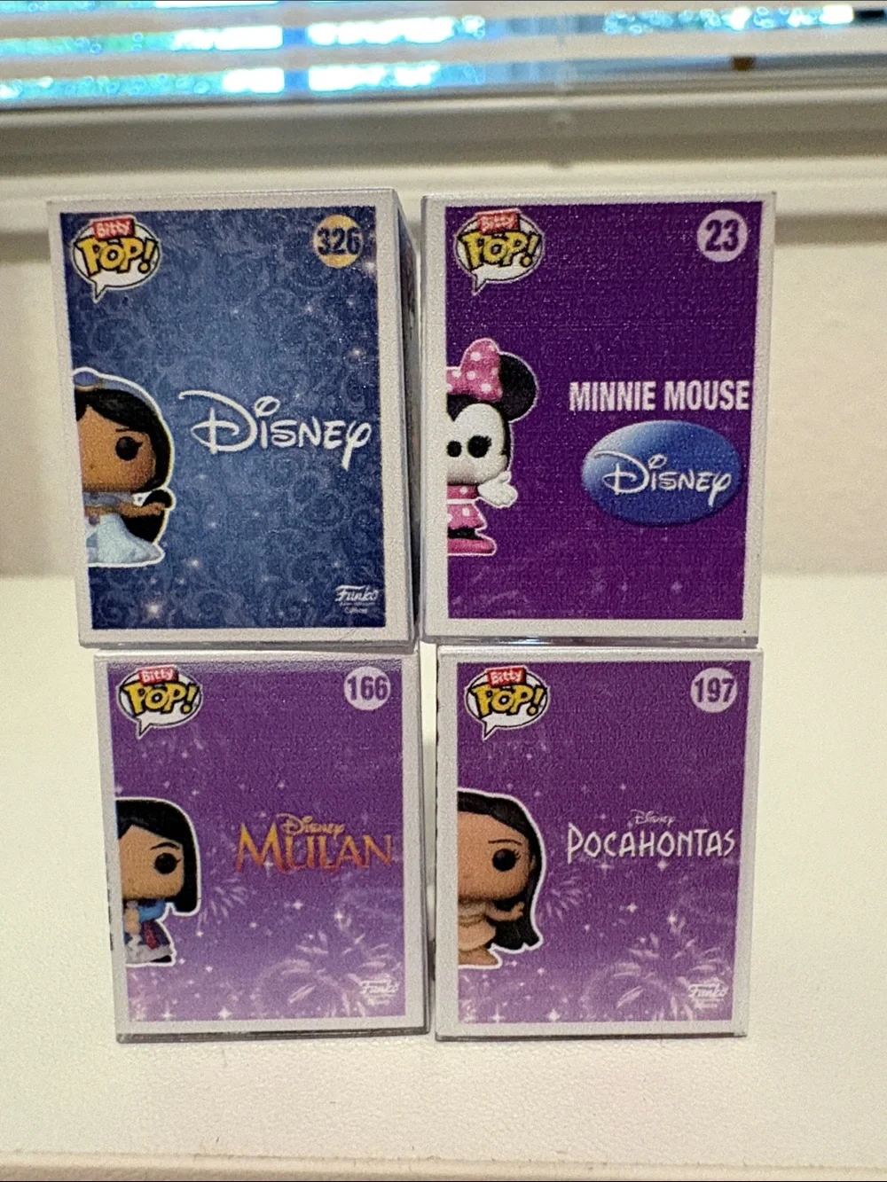 Bitty Pop Funko Disney Princess & Minnie